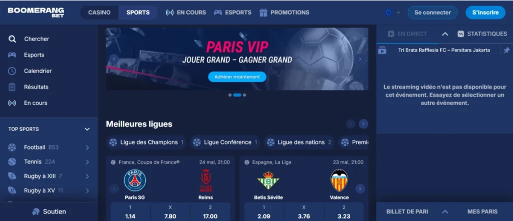Parier sur le Tour de France via Boomerang Bet