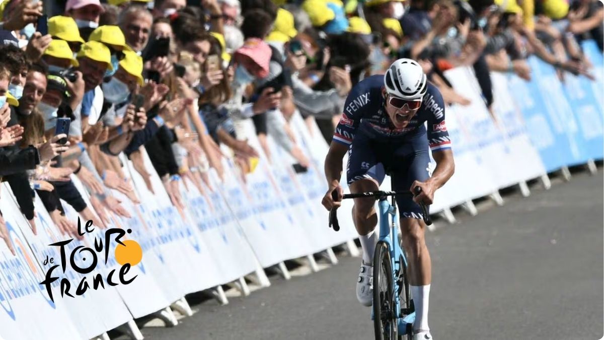 Van der Poel au 7e étape du Tour de France