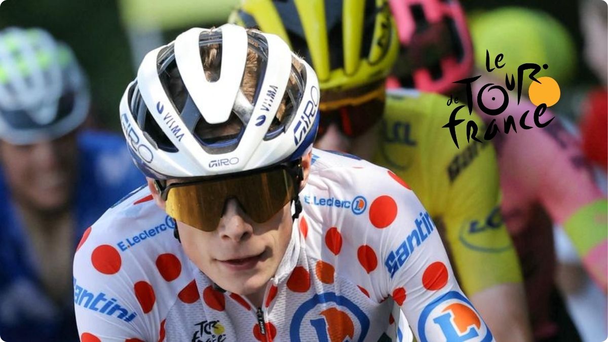 Vingegaard et son maillot à pois